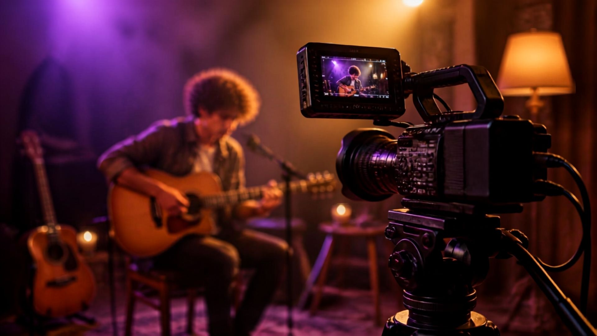 Produção de videoclipe para artista independente
