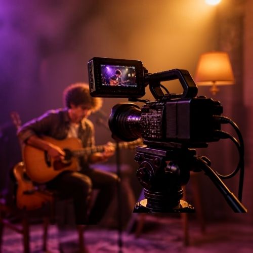 Produção de videoclipe para artista independente